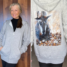 Load image into Gallery viewer, NEW!! "Evening Vespers" Premium Zipper Hoodie Sweatshirt