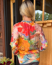 Load image into Gallery viewer, NEW!! "Botanical #2" Lightweight Sweatshirt with Hidden Pockets
