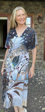 Load image into Gallery viewer, NEW!! "Professor Pomona Sprout" Deep V-Neck Midi Dress