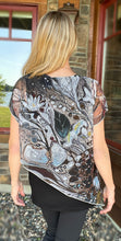 Load image into Gallery viewer, NEW!! "Professor Pomona Sprout Magic Bouquet" Cape Tunic