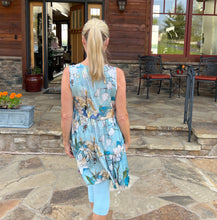 Load image into Gallery viewer, "Orchid Magic" Tiered Sleeveless Mini Dress
