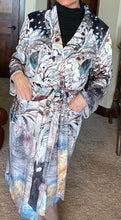 Load image into Gallery viewer, NEW! "Professor Pomona Sprout's Magical Bouquet" Long Sleeve Velvet Robe