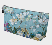 Load image into Gallery viewer, NEW!! "Orchid Magic" Makeup Bag/ Beauty Pouch