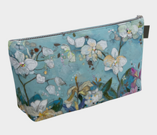 Load image into Gallery viewer, NEW!! "Orchid Magic" Makeup Bag/ Beauty Pouch