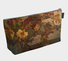 Load image into Gallery viewer, "Abstract Autumn" Makeup Bag/Beauty Pouch