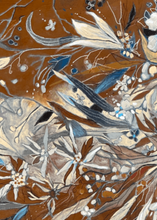 Load image into Gallery viewer, NEW!! "C.D. Botanical" Long Sleeve, Quarter-Zip, Performance Top