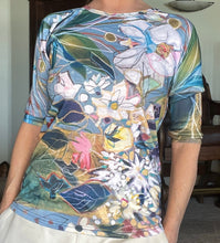 Load image into Gallery viewer, NEW!! "Ayana Botanical" Three Quarter Raglan Sleeve Top