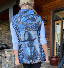 Load image into Gallery viewer, "Evening Vespers" Zip-Up Puffer Vest