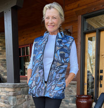 Load image into Gallery viewer, "Evening Vespers" Zip-Up Puffer Vest