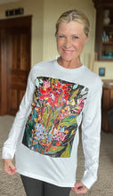Load image into Gallery viewer, NEW!! "Midnight Garden" Long Sleeve Comfort T-Shirt