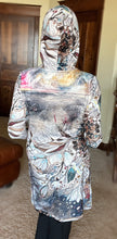 Load image into Gallery viewer, NEW! "Professor Pomona Sprout's Magical Bouquet" Longline Hooded Cardigan