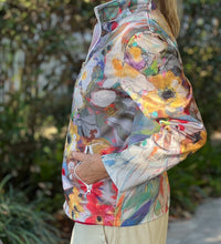 Load image into Gallery viewer, "Botanical #3" Full-Zip Jacket