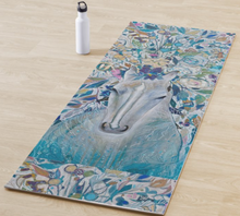 Load image into Gallery viewer, "Ice Princess Botanical" Yoga Mat