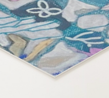 Load image into Gallery viewer, "Ice Princess Botanical" Yoga Mat