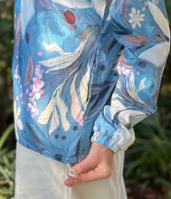Load image into Gallery viewer, "T.E. Botanical" Half-Zip Windbreaker Jacket