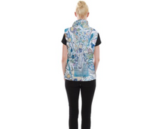 Load image into Gallery viewer, Ice Princess Botanical Puffer Vest