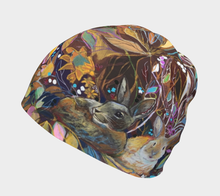 Load image into Gallery viewer, "Hidden Bunnies Botanical" Beanie