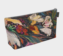 Load image into Gallery viewer, &quot;Black S. Botanical&quot; Beauty Pouch