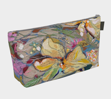Load image into Gallery viewer, "Three Irises Botanical"  Beauty Pouch
