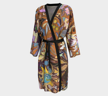 Load image into Gallery viewer, &quot;Autumn Celebration Botanical&quot; Long Chiffon Duster