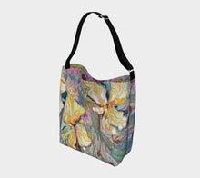 Load image into Gallery viewer, "Two Irises Botanical" Neoprene Tote