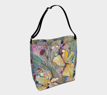 Load image into Gallery viewer, "Two Irises Botanical" Neoprene Tote