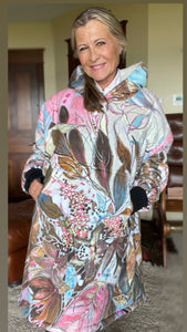 NEW!! "Stella's Little Garden" Hooded Blanket Top
