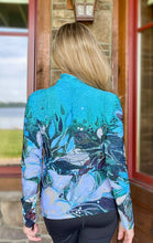 Load image into Gallery viewer, NEW!! &quot;Glowing World of Morgan le Fey&quot; Half-Zip Long-Sleeved Top