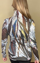 Load image into Gallery viewer, NEW!! "Fairy Realm" Full-Zip Mockneck Active Top