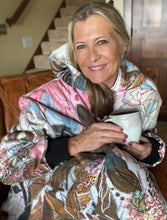Load image into Gallery viewer, NEW!! &quot;Stella&#39;s Little Garden&quot; Hooded Blanket Top
