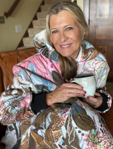 NEW!! "Stella's Little Garden" Hooded Blanket Top