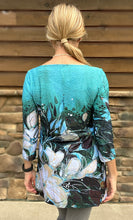 Load image into Gallery viewer, NEW!! “The Glowing World of Morgan Le Fay” 3/4 Sleeve Tunic With Slits