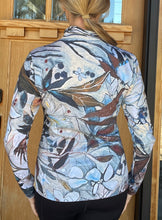 Load image into Gallery viewer, NEW!! "C.D. Botanical" Full-Zip Mockneck Active Top