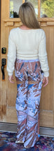 Load image into Gallery viewer, NEW!! &quot;C.D. Botanical&quot; Vintage Style Palazzo Pants