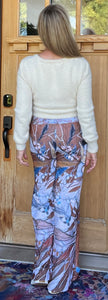 NEW!! "C.D. Botanical" Vintage Style Palazzo Pants