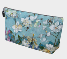 Load image into Gallery viewer, NEW!! &quot;Orchid Magic&quot; Makeup Bag/ Beauty Pouch