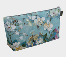 Load image into Gallery viewer, NEW!! &quot;Orchid Magic&quot; Makeup Bag/ Beauty Pouch