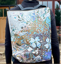 Load image into Gallery viewer, NEW! &quot;Luna Lovegood&#39;s Garden&quot; Vegan Leather Backpack