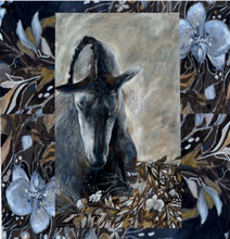 Load image into Gallery viewer, &quot;Evening Vespers&quot; 26x26 Inch Chiffon Scarf
