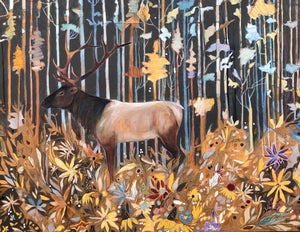 "Lone Elk Botanical" 8x10 Inch Photo Print