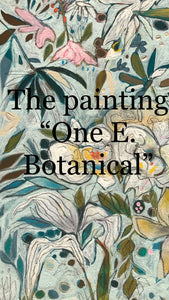 NEW!! "One E. Botanical" Women's Polo Tee Shirt