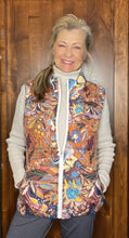 Load image into Gallery viewer, &quot;H.B. Botanical&quot; Zip-Up Puffer Vest
