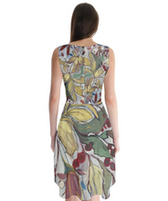 Load image into Gallery viewer, J.K. Botanical Sleeveless Chiffon Dress (All-Over Print)