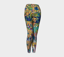 Load image into Gallery viewer, &quot;Autumn Sunflowers&quot; Long Yoga Leggings