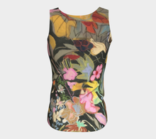 Load image into Gallery viewer, &quot;Fawn Botanical&quot; Peachskin Jersey Fitted Tank Top