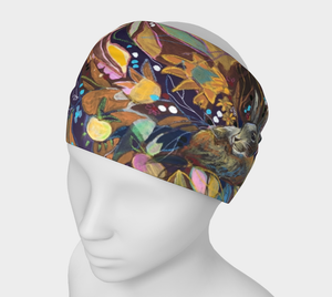 ANIMAL LOVERS COLLECTION "Hidden Bunnies Botanical" Headband