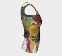 Load image into Gallery viewer, &quot;One Yellow Tulip&quot; Long Fitted tank Top