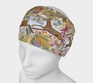 "Dancing Fairy Deer Botanical" Headband