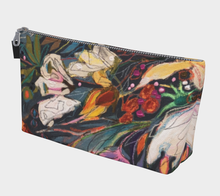Load image into Gallery viewer, NEW!! &quot;Black S. Botanical&quot; Beauty Pouch