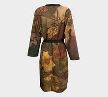 Load image into Gallery viewer, &quot;Abstract Autumn Botanical&quot; Chiffon Duster